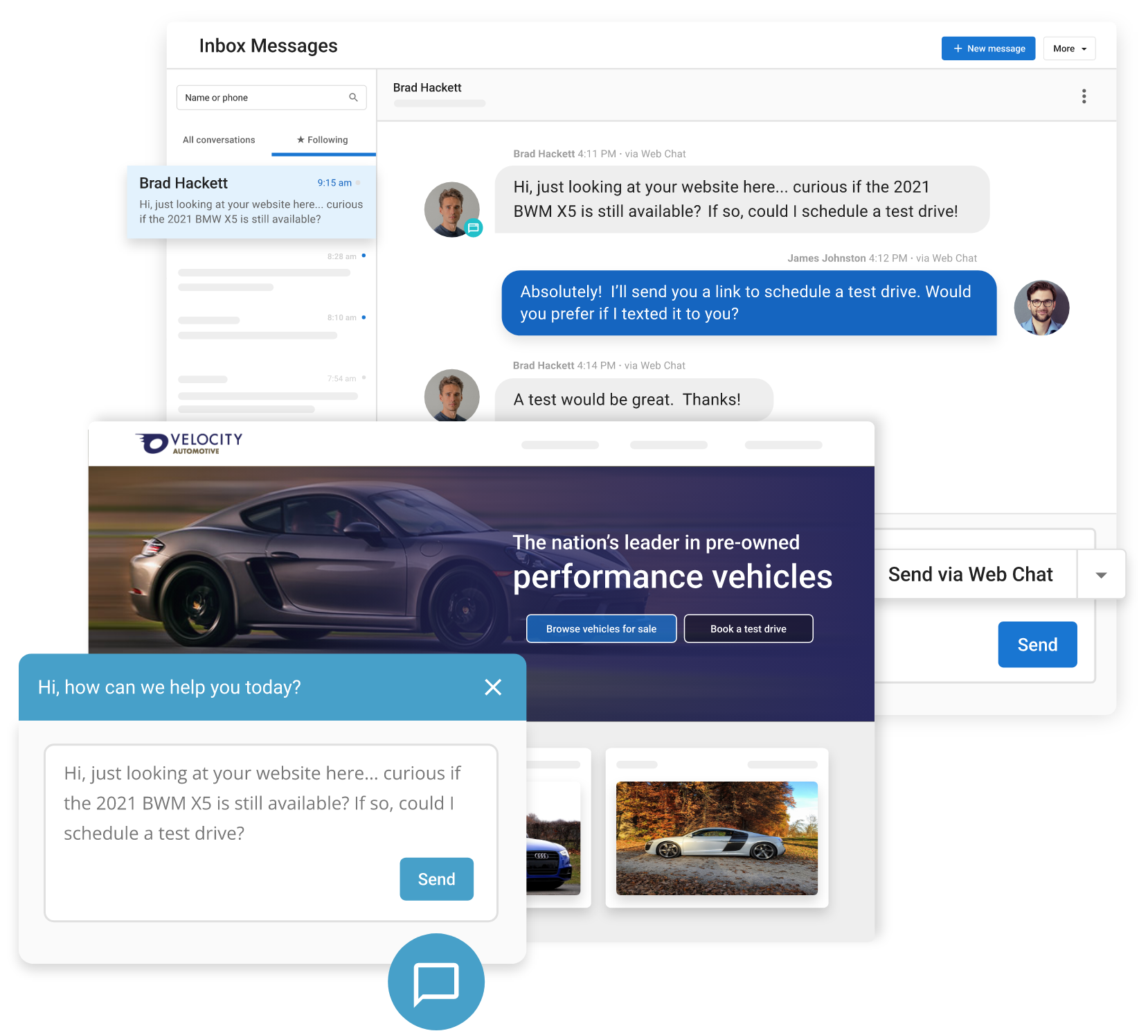 Car Dealership Website with AI Chatbot